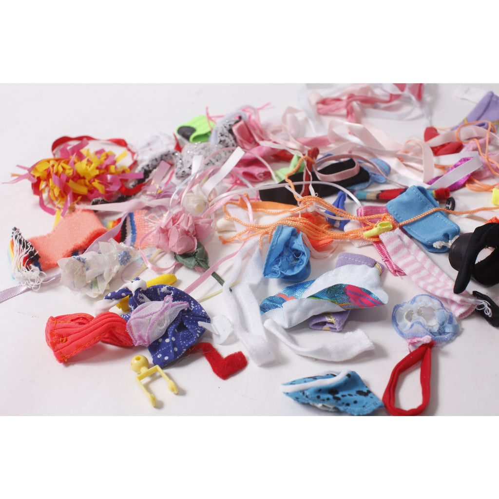 1980s 1990s Big Lot of Barbie Doll Clothes and Accessories ~ 260817-WH 1014