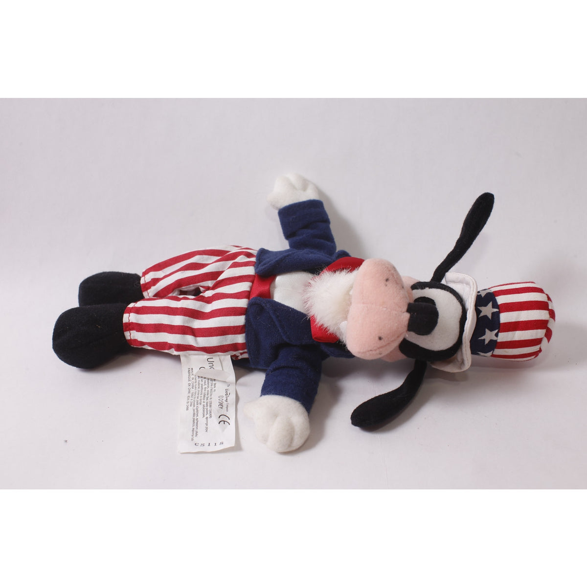 Uncle Sam Goofy No Tag Small Beanie Plush, Disney - 260626-WH 1248