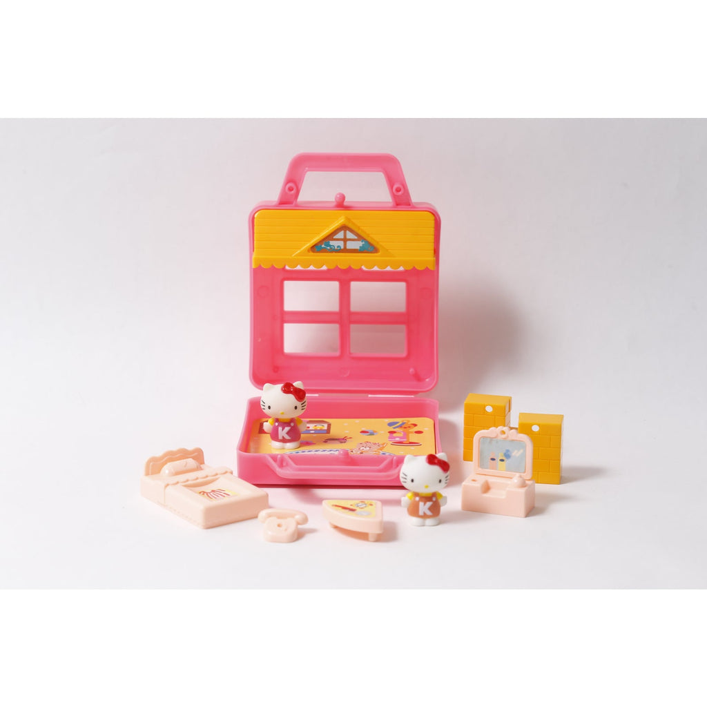 80s Sanrio Hello Kitty Petit House Vintage Small Playset ~ 260930-WH 404
