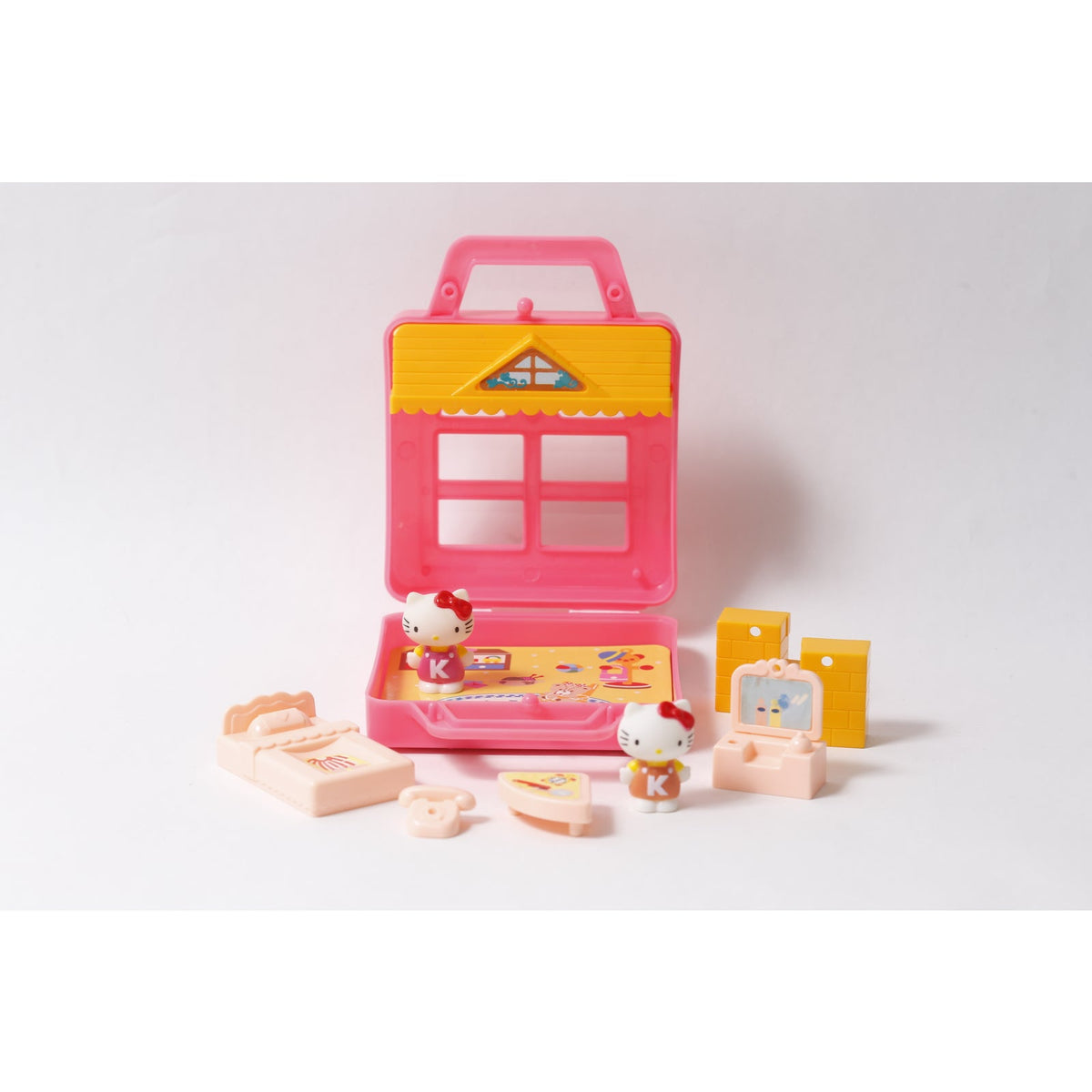 80s Sanrio Hello Kitty Petit House Vintage Small Playset ~ 260930-WH 404