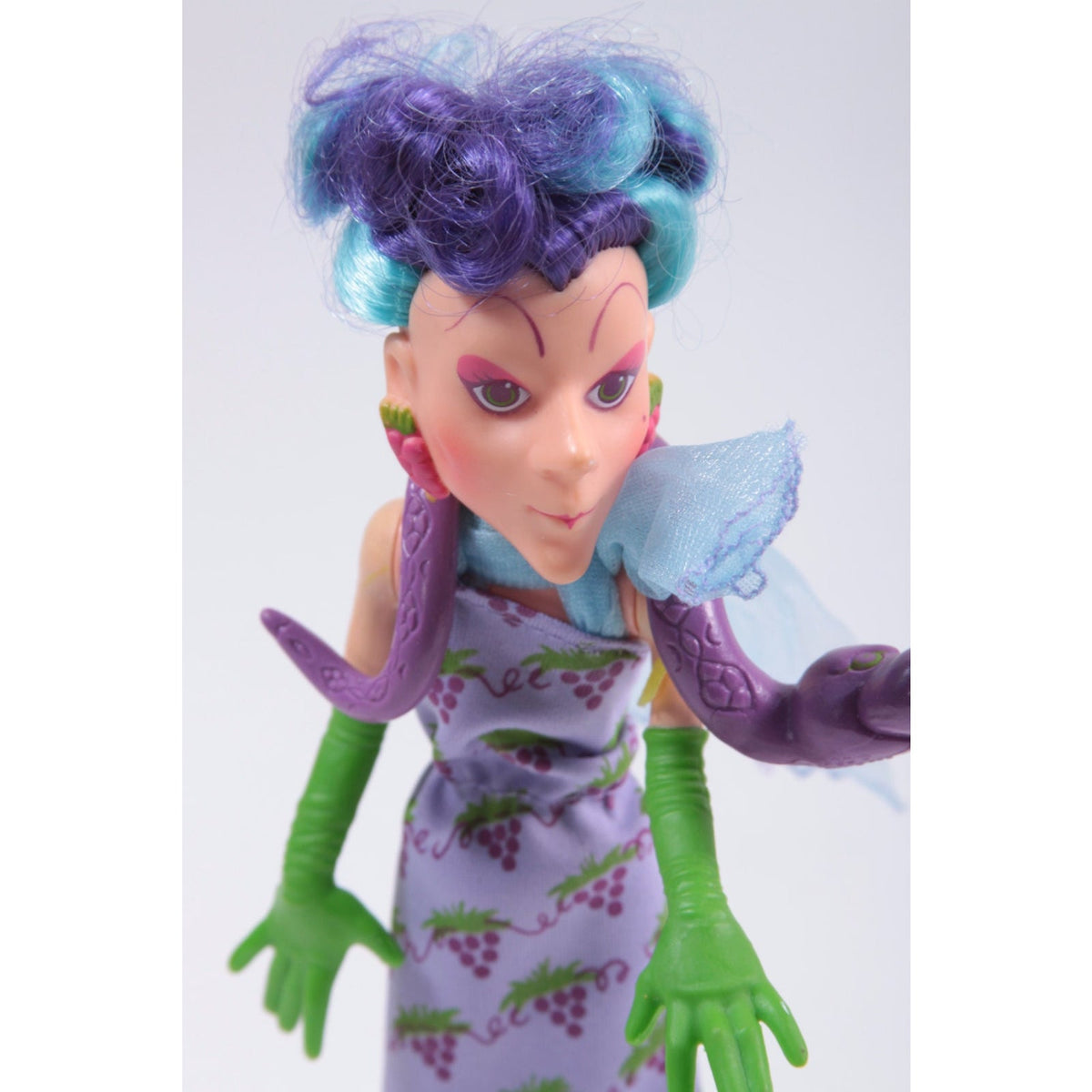 Strawberry Shortcake Sour Grapes Villian Doll Complete Excellent Shape with Snake ~ 230709-WH 59