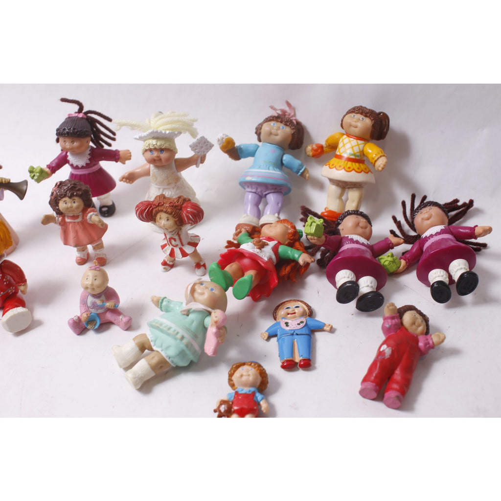 80s 90s Cabbage Patch Kids Vintage PVC Mini Figure Lot Collectible Toy ~ 260608-WH 1096