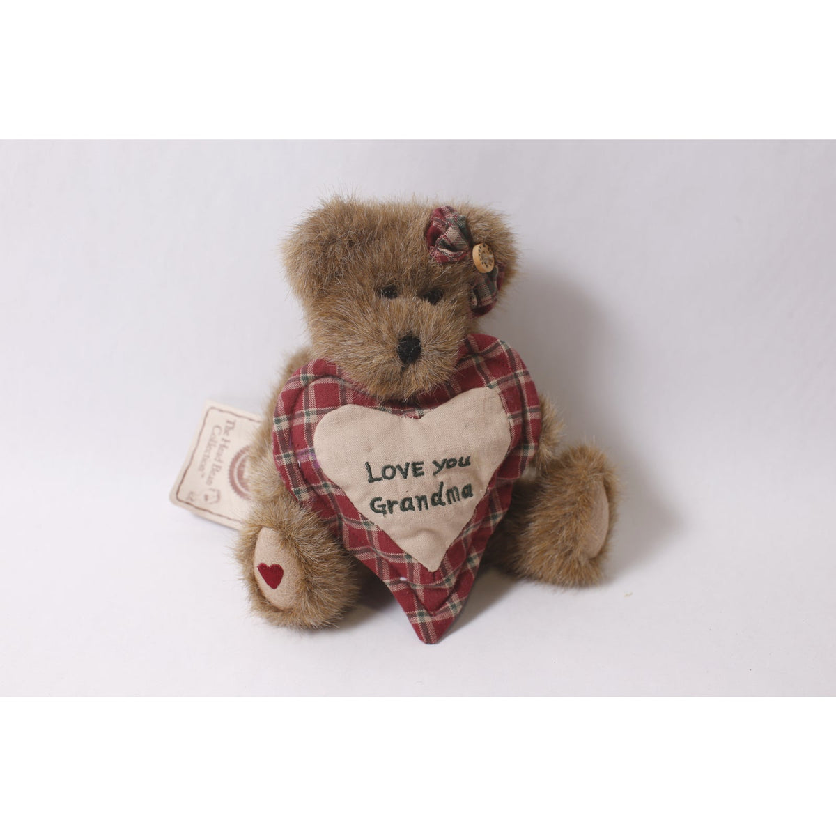 Boyds Love You Grandma Teddy Bear Plush from The Head Bean Collection ~ 260209-WH 970