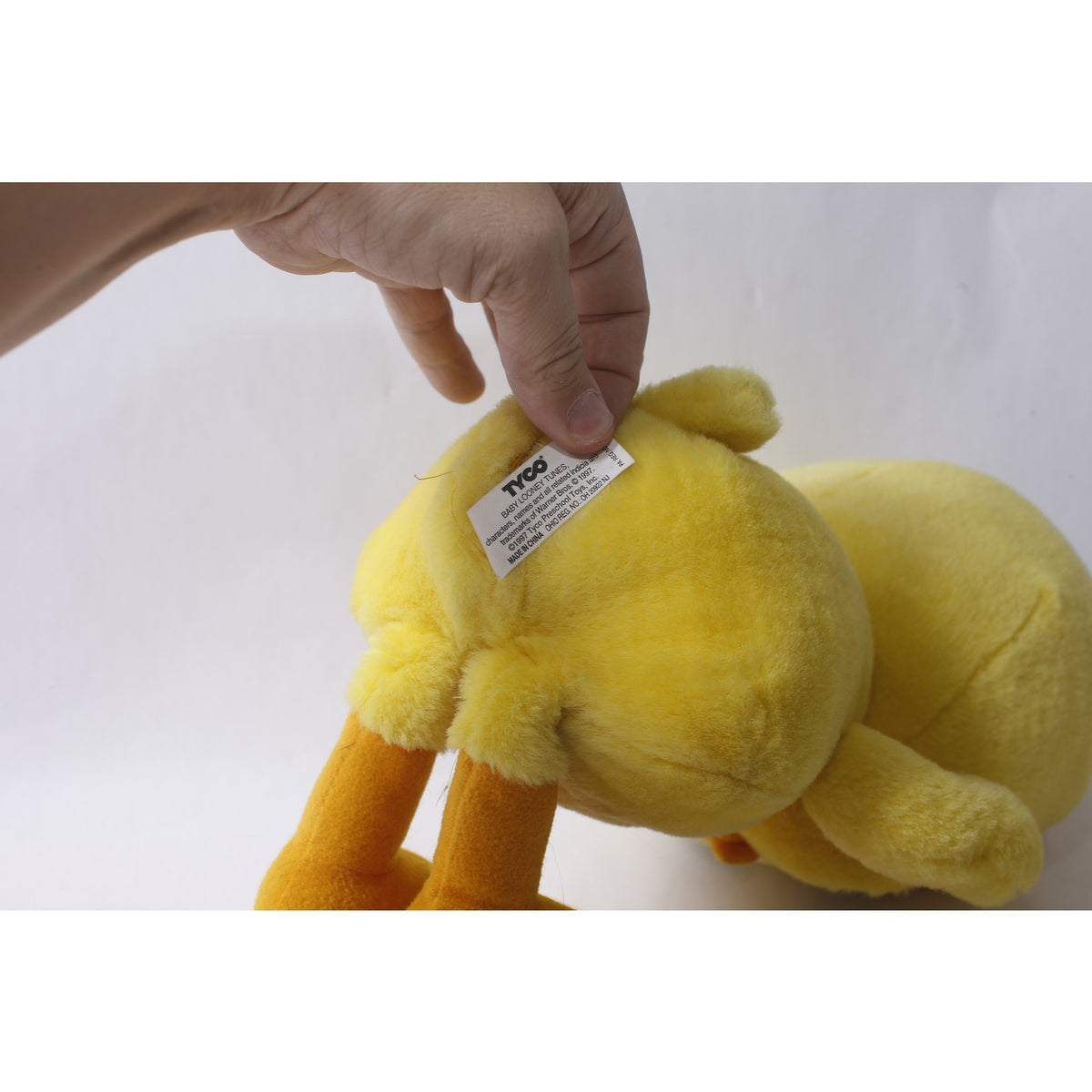1997 Tyco Baby Looney Tunes Tweety Bird Medium Plush 15" ~ 260914-WH 1388