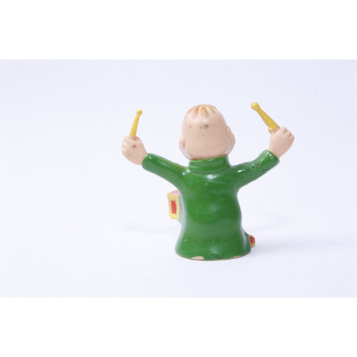Alvin and the Chipmunks, Drummer, Toy, Little, PVC Figure, Green Outfit, Drums, Movie Character, Collection, Vintage, ~ 20-02-37