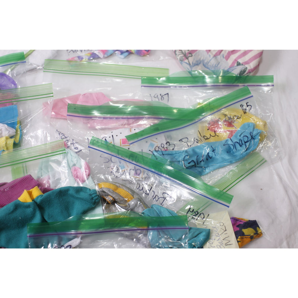 Large Lot 1980s 1990s Barbie Outfit Big Lot Mattel Vintage Doll Clothes ~ 260806-WH 485