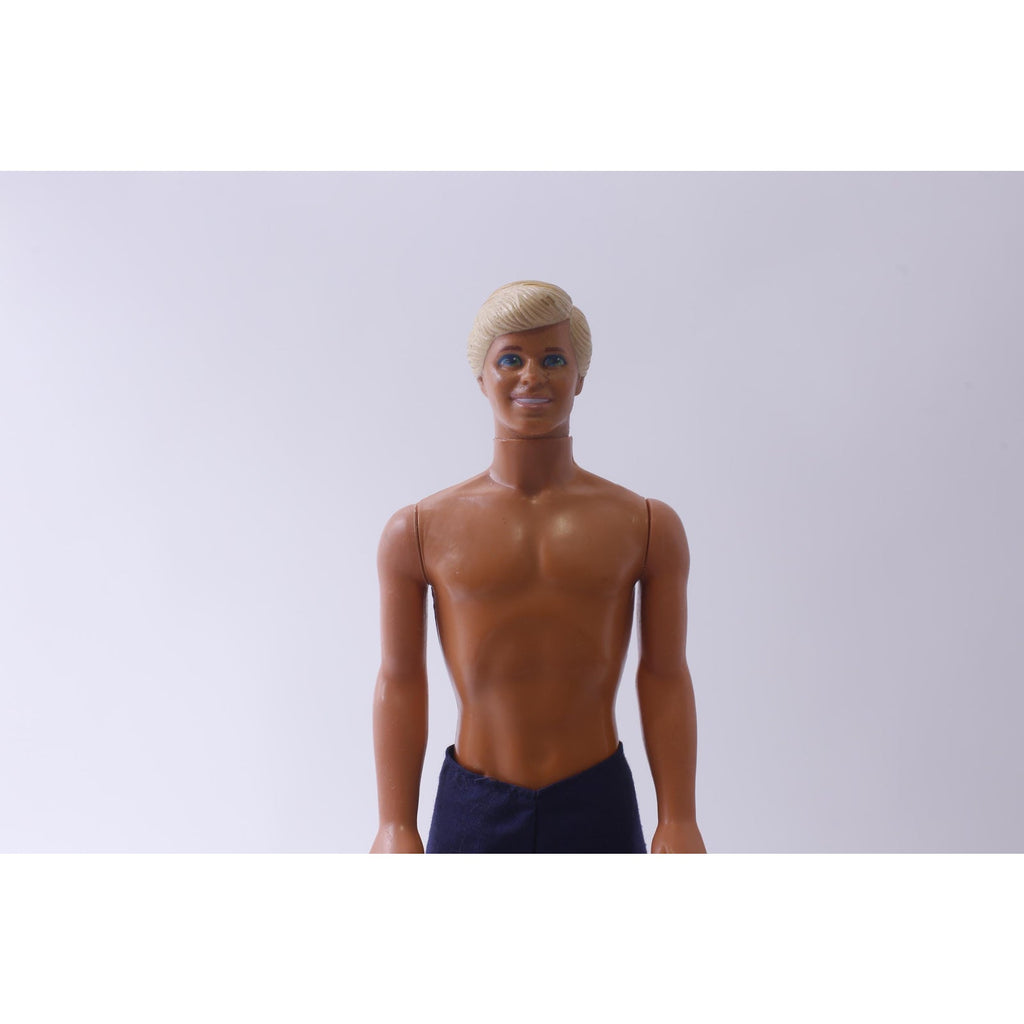 Barbie Ken Doll, Blue Shorts, Blonde, Mattel, Male, Fashion Doll, ~ 241210-WH M-15-08