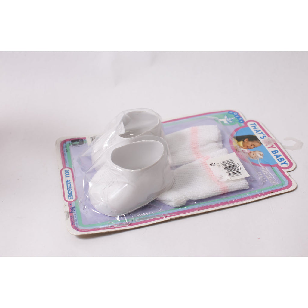 1989 Totsy That's My Baby Shoes and Socks Toy Doll Accessories ~ 260622-WH 1362