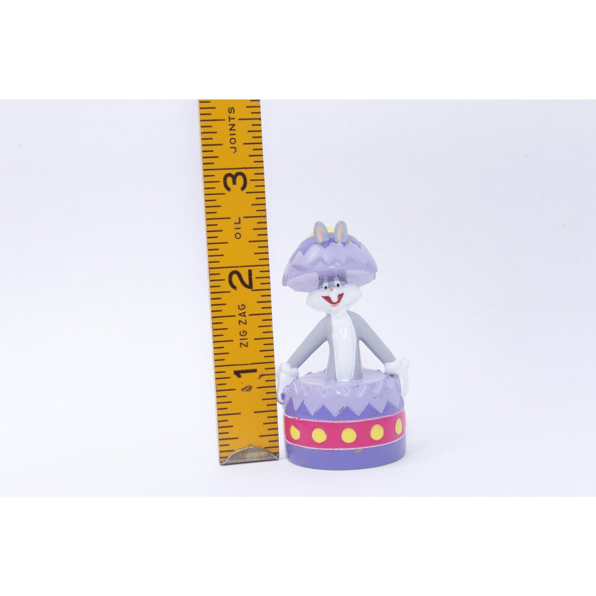Looney Tunes, Bugs Bunny, Easter Egg, Toy, Little, PVC Figure, Spring, Holiday, Children, Collection, Vintage, ~ 20-02-64 AA