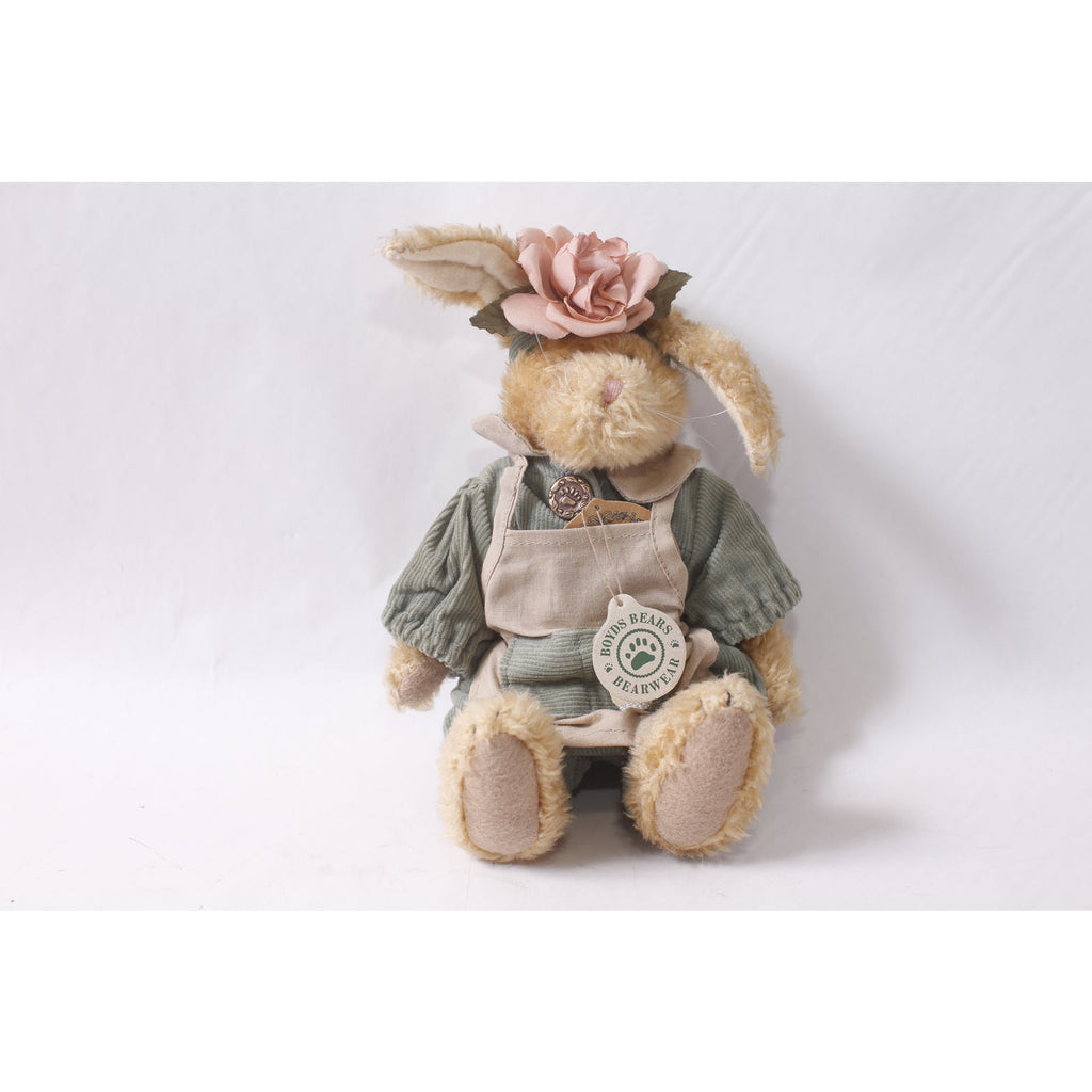 Boyds Bears Emily Babbit the Rabbit Plush Dressed with Tag ~ 260427-WH M-15-02