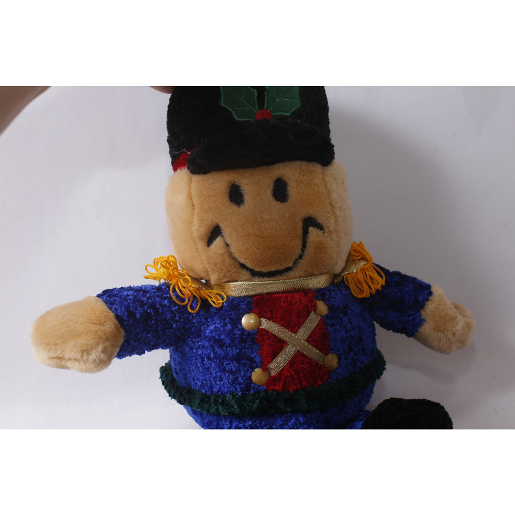 Dan Dee Tickle Wiggle Smiley Face Plush Nutcracker Soldier ~ 260817-WH 1194