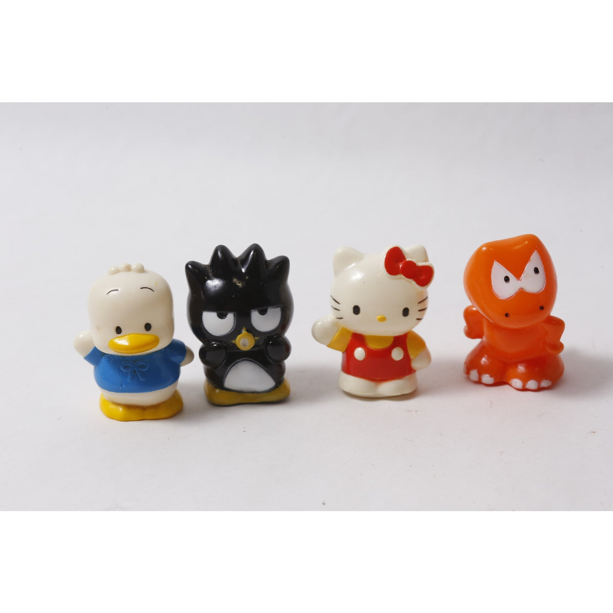 1990s Sanrio Sofubi Lot Pekkle Badtz-Maru Hello Kitty Tyran ~ 260826-WH 1309