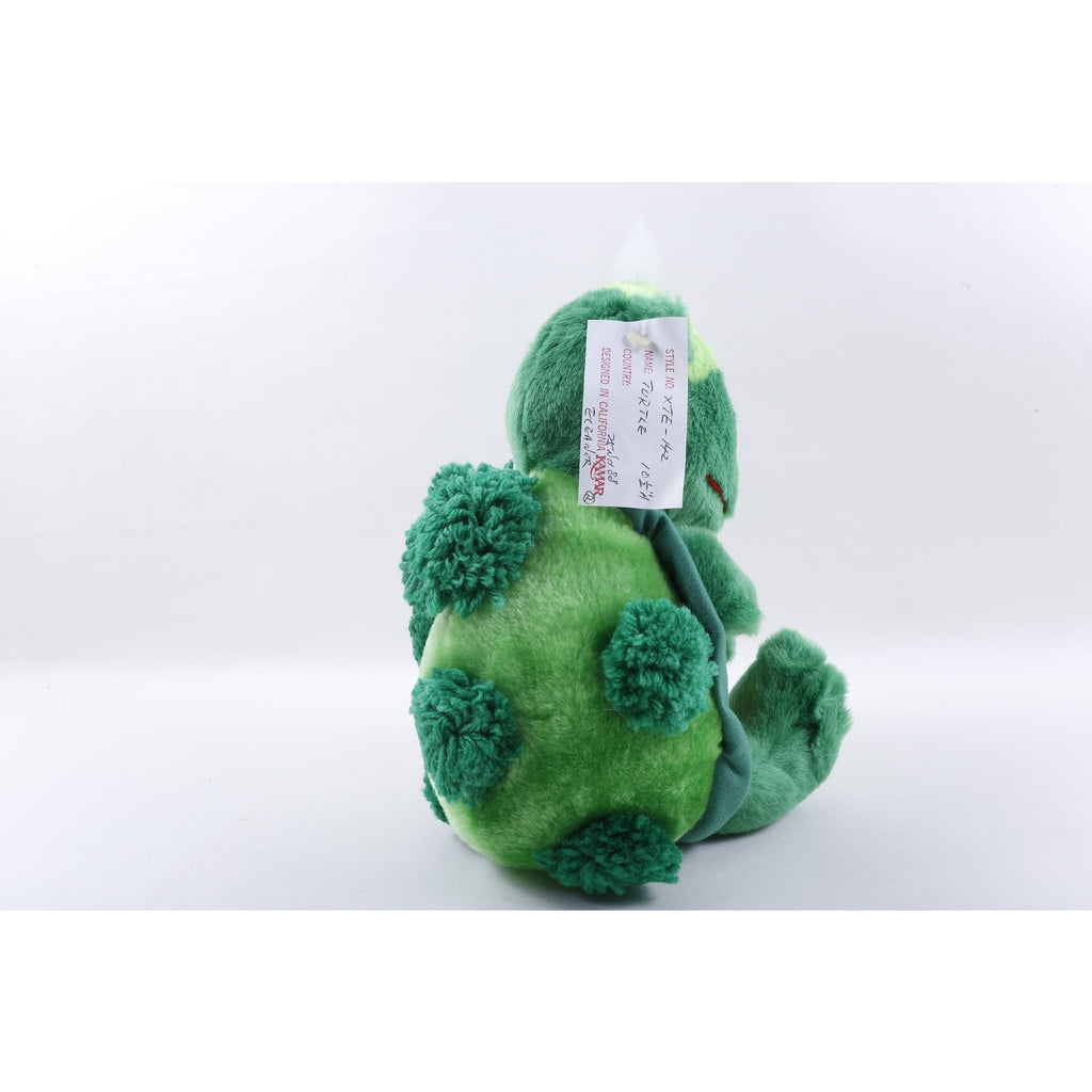 Kamar Sample Unproduced, Rare, Prototype, Sample, Green Turtle, 1989, Soft, Plush, Doll ~ 622
