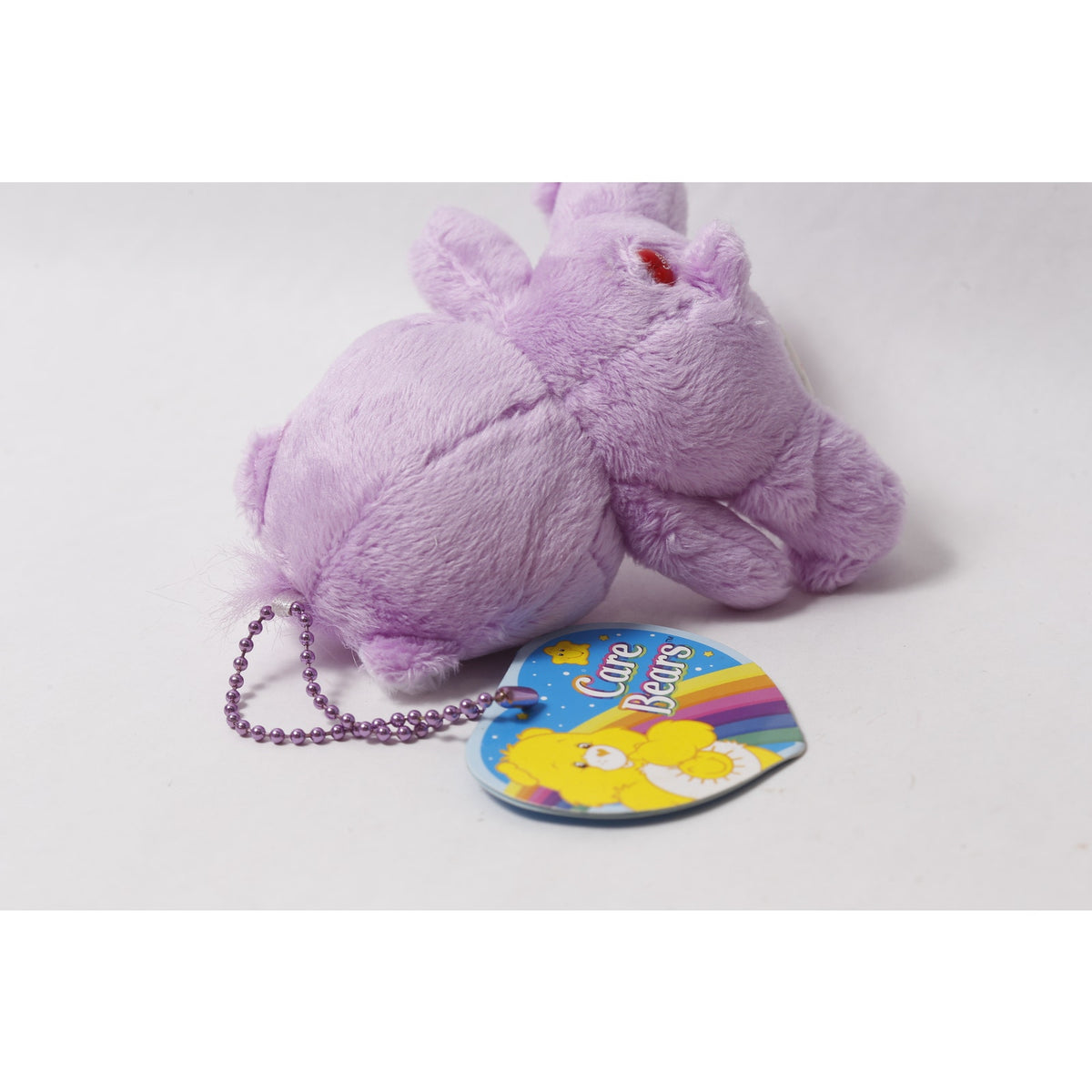 Japan Care Bears Share Bear Plush Keychain Charm w Tag ~ 260826-WH 1309