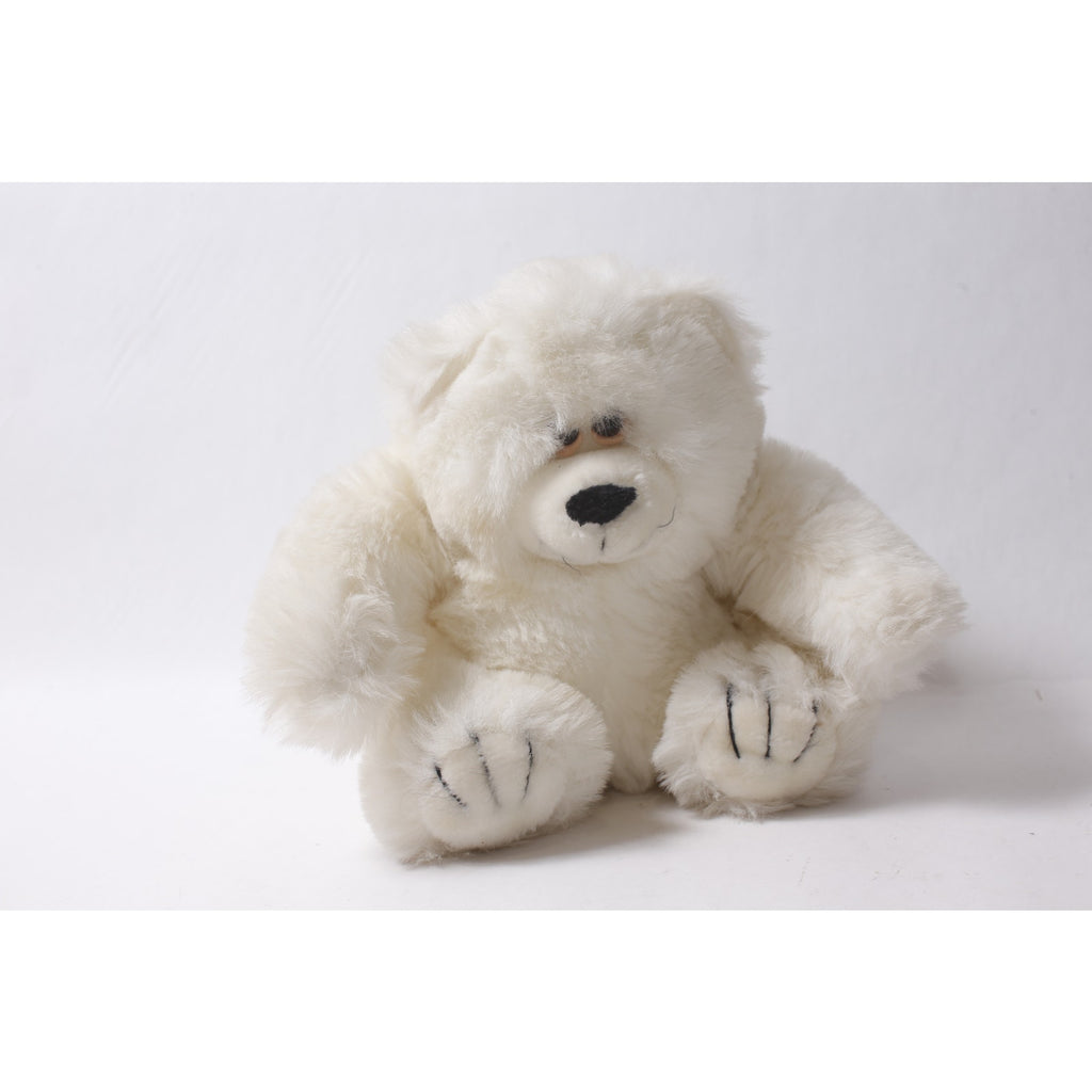 American Wego Fiesta Polar Bear Stuffed Animal (1989) Small, Vintage, Doll, 260821-WH 75