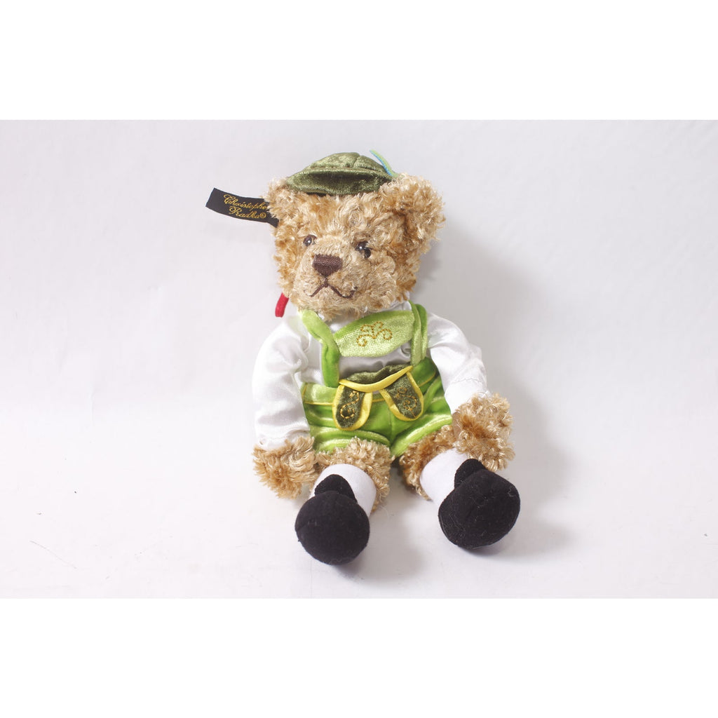 Christopher Radko Teddies Around The World Hans Bavarian Plush Toy Ornament ~ 260415-WH 1075