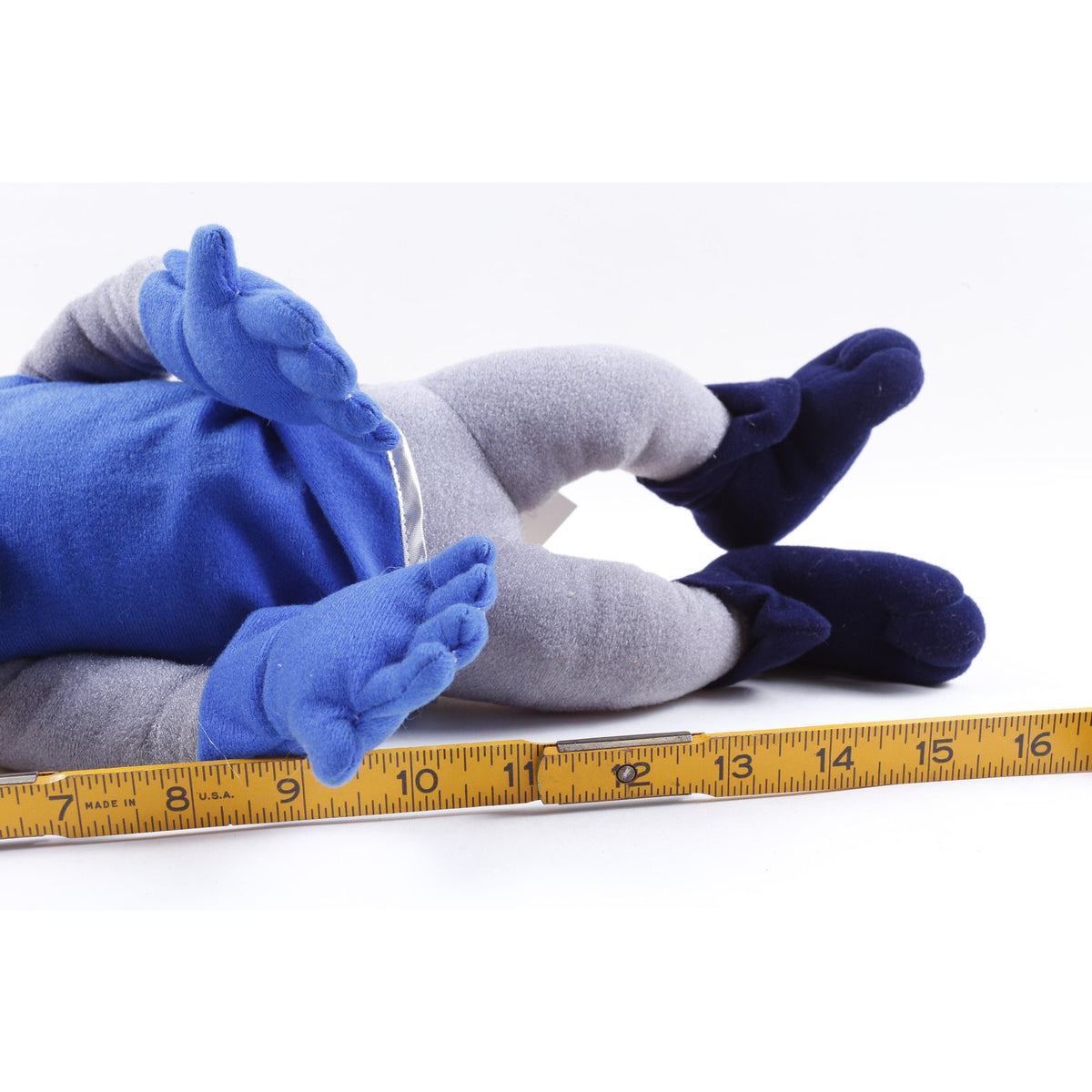 UNPRODUCED Kamar, Rare, Prototype, Sample, OOAK, hand made, Orban, Fourth, Blue Gray, 1986, Soft, Plush, Doll, Space Alien ~ 20-01-803