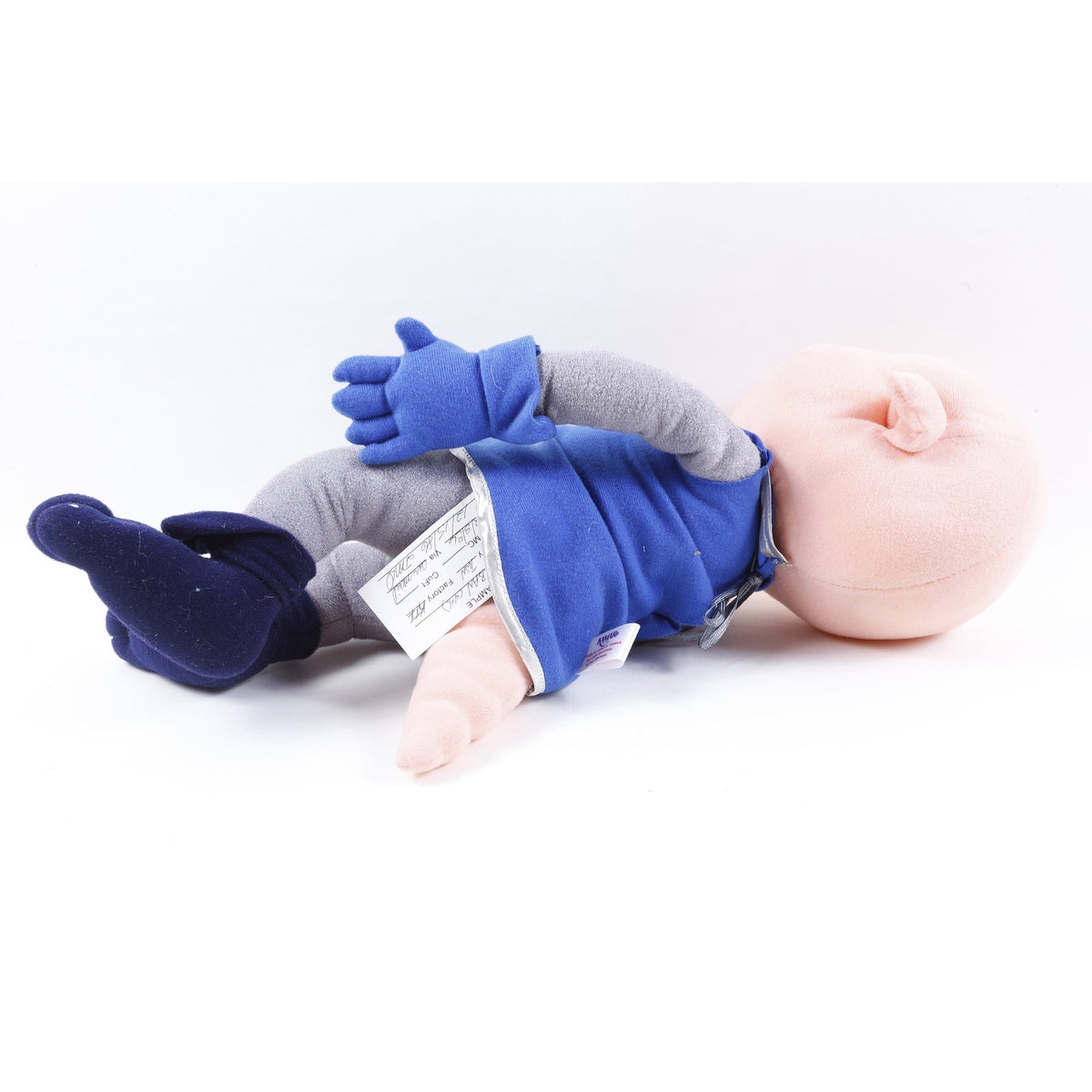 UNPRODUCED Kamar, Rare, Prototype, Sample, OOAK, hand made, Orban, Fourth, Blue Gray, 1986, Soft, Plush, Doll, Space Alien ~ 20-01-803