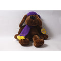 2000 Millanimals Mugsy the Mutt Large Plush Dog w Purple Skarf ~ 260914-WH 1388