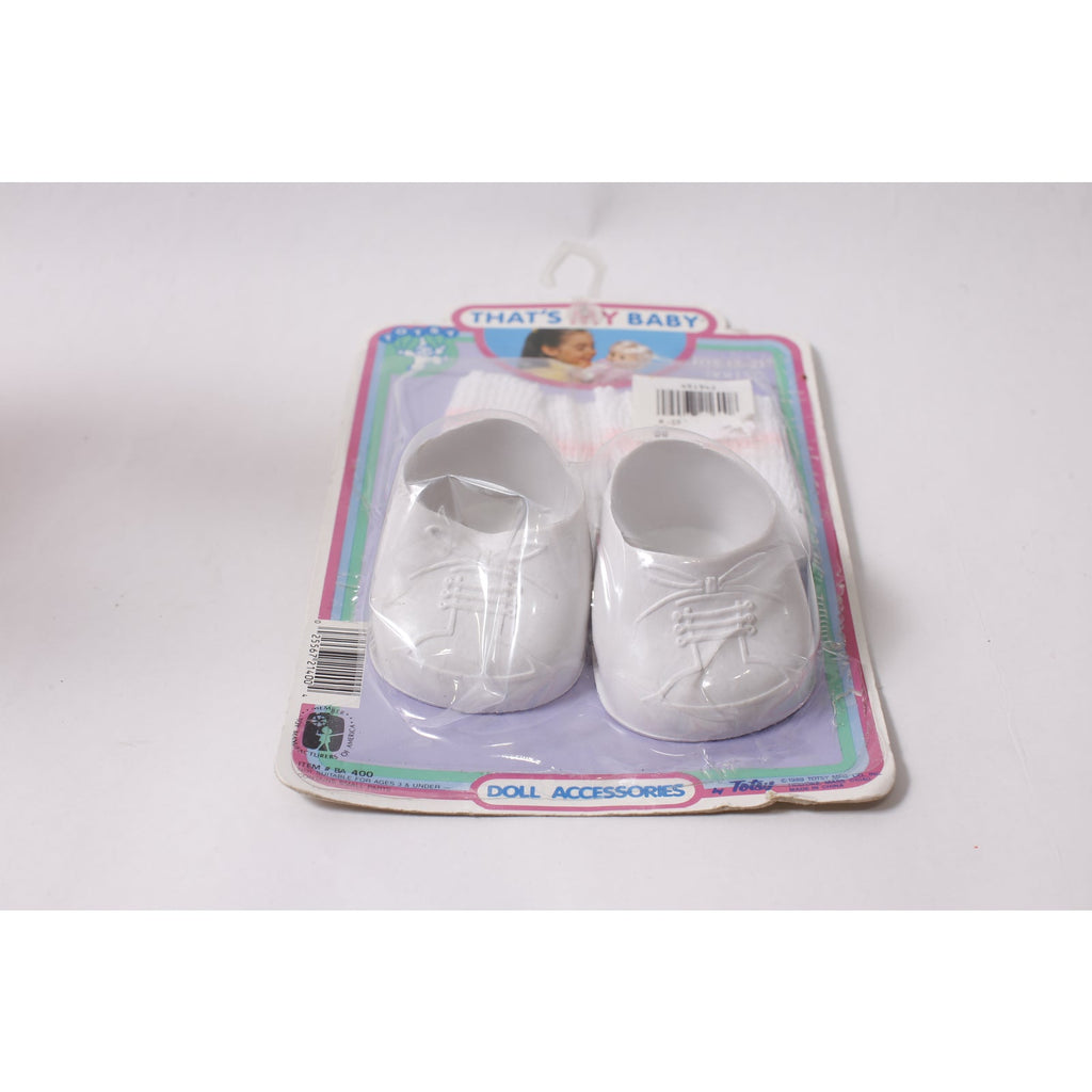 1989 Totsy That's My Baby Shoes and Socks Toy Doll Accessories ~ 260622-WH 1362