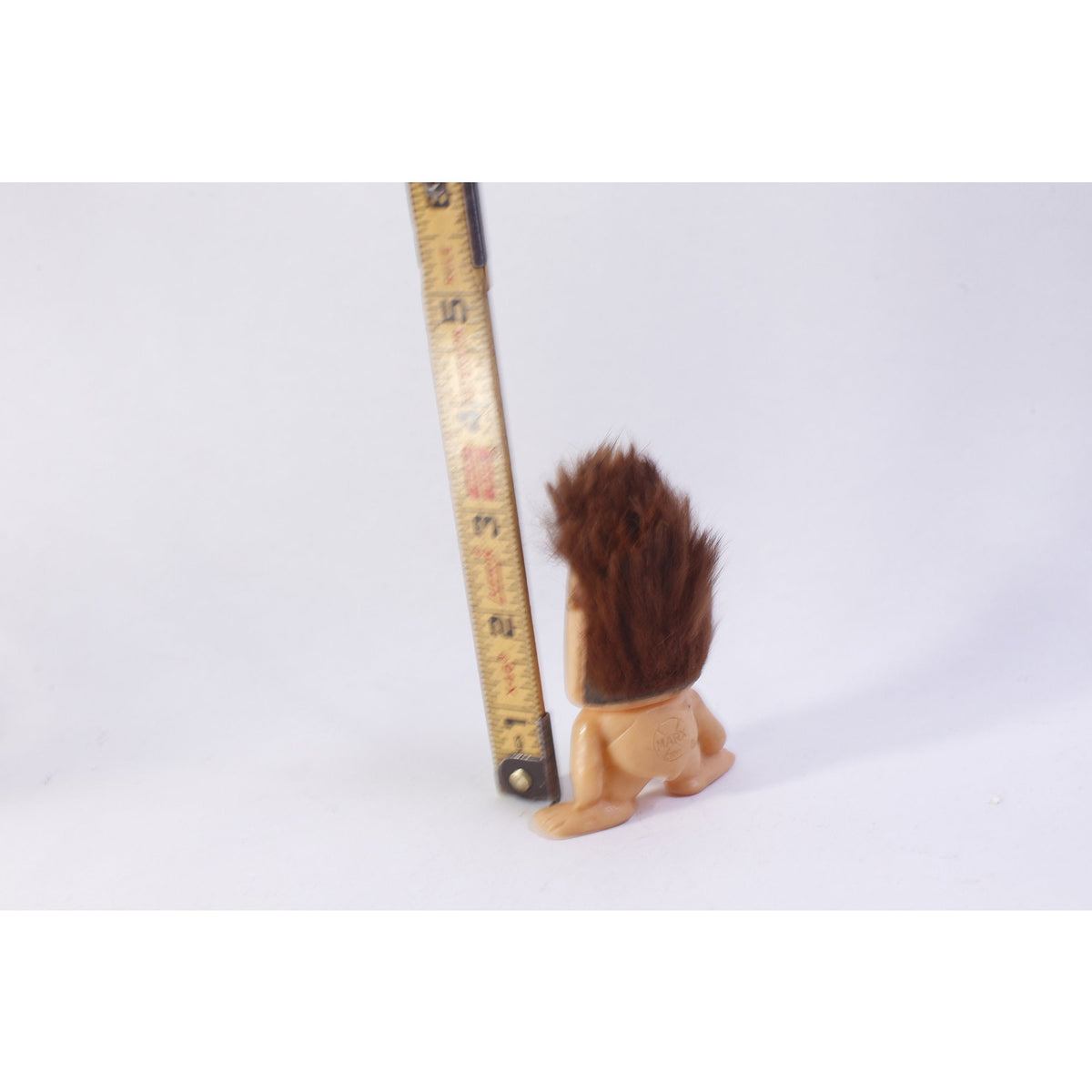 Caveman, Marx Toys, Funny, PVC Figure, 3", Brown Hair, Human, Vintage, Collectible, ~ 230202-14943 953