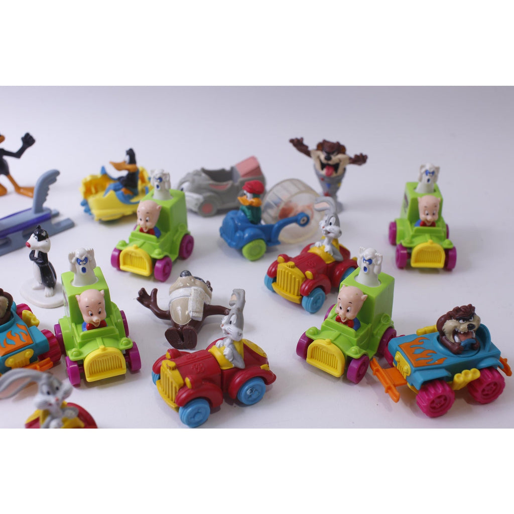 McDonald's Happy Meal, Looney Tunes, Quack-Up Cars, PVC Figurines, Animals, Cartoon Characters, Collectible, ~ 241226-SHC SHC-009