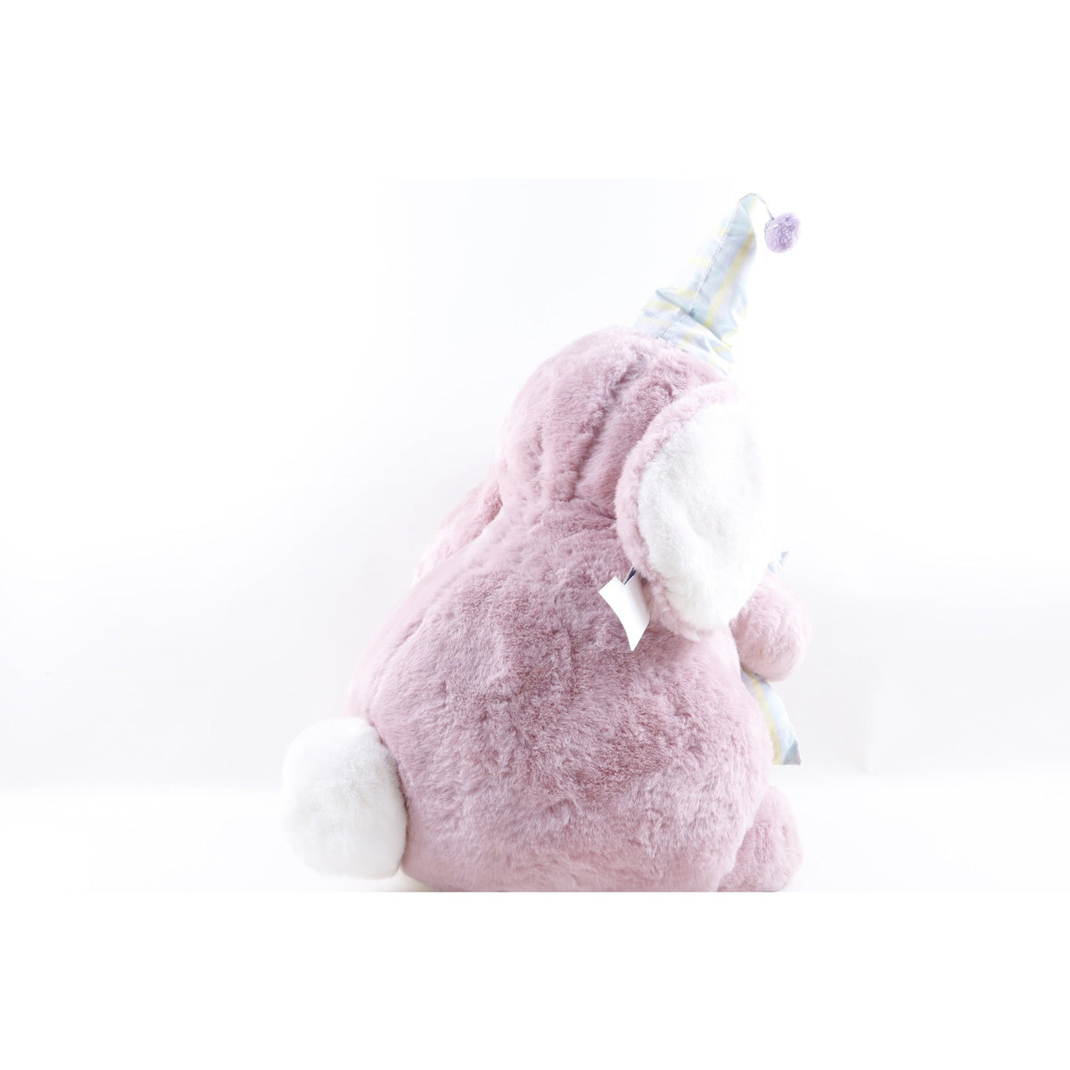 XL Kamar, Rare, Pink Rabbit, Bunny, HUGE Prototype, Sample, OOAK, hand made, Christy Rabbit With Pillow, 1984, Stuffed Animal, ~ 20-01-940