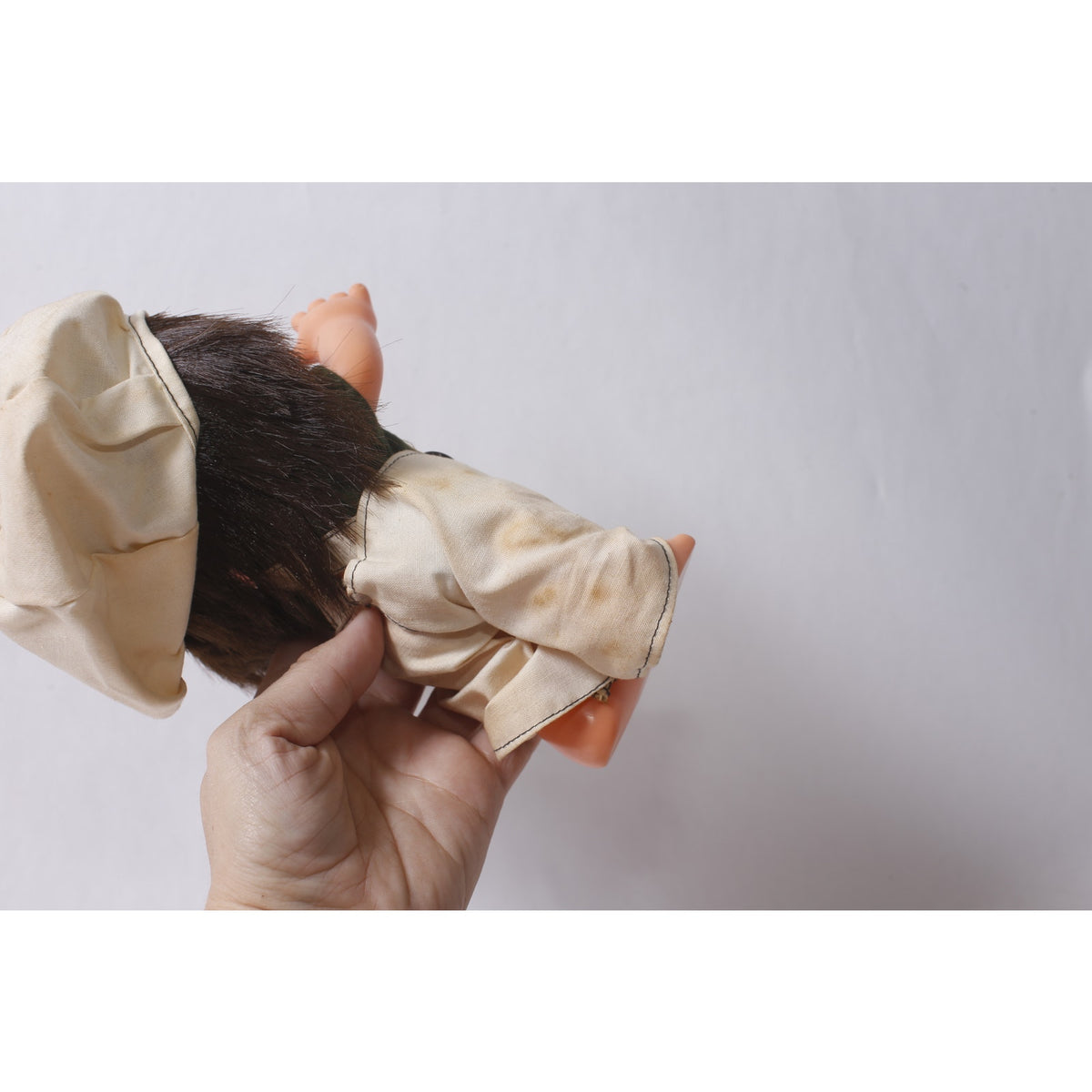 1970s Japan Sekiguchi Mademoiselle Jeje Doll Dressed w STAINS ~ 260914-WH 1398