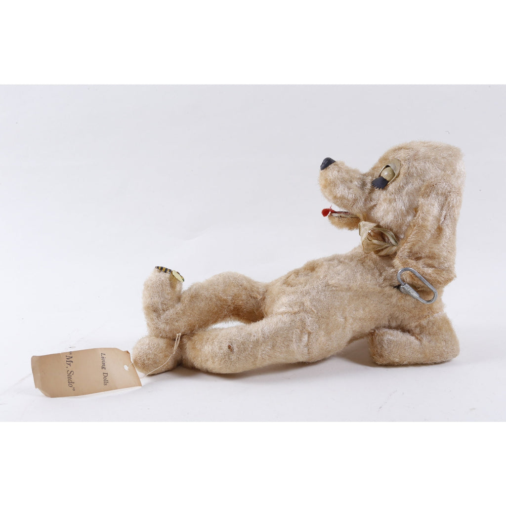 Lazy Bones the Sleepy Pup Kamar, Rare, Prototype, Sample, OOAK, hand made, Living Dolls, Mr Sudo, Dog, Lying, Moveble Eyes, 1963 ~ 20-01-244