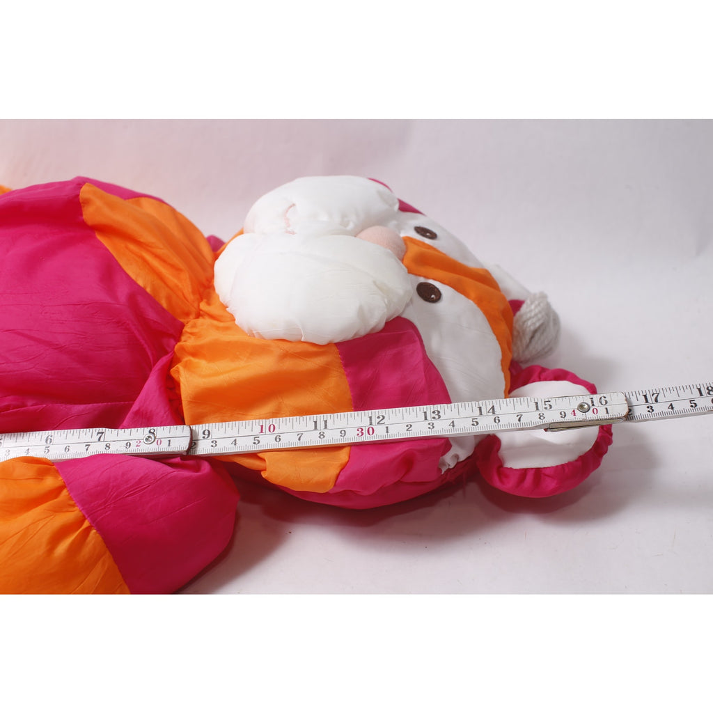 1987 Fisher-Price Wild Puffalump Tiger Plush Pink and Orange ~ 260914-WH 1327