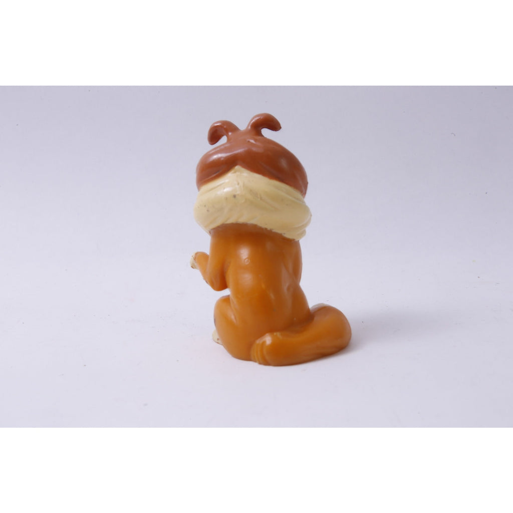 All Dogs Go To Heaven, Flo, Collie, Dog, Female, Sitting, PVC, 2 3/4", Figure, Animal, Miniature, Toy, Vintage
