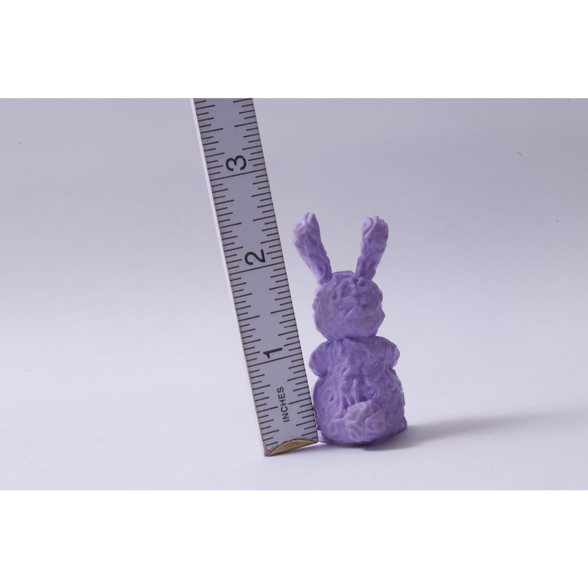 Monster High Pet Purple, Scarry, Rabbit, Bunny, Button Eye, Little, 2 1/2", PVC Figure, Sitting, Weird, Toy, Figurine, Vintage ~ 20-01-02