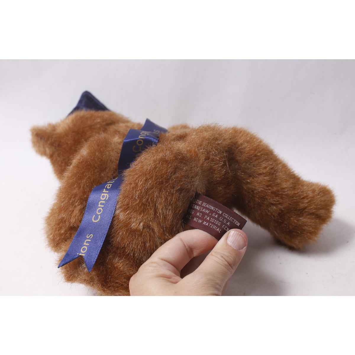 Bearington Graduate Teddy Bear Plush Vintage Gift Idea ~ 260602-WH 534