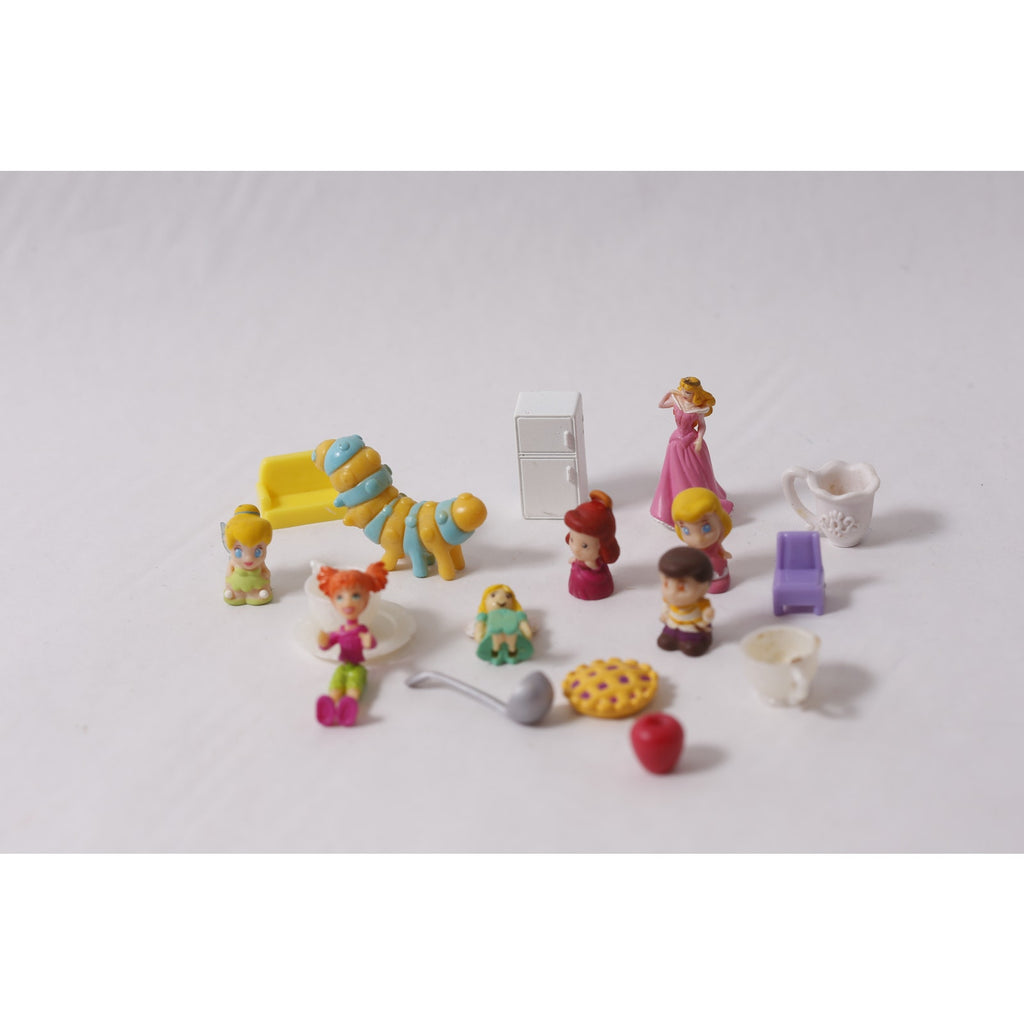 Misc Polly Pocket, Small Toys Lot Misc Bluebird Toys, Small, PVC Figure, Lot, Vintage, Replacement, Collectible,  ~ 260304-WH 1032