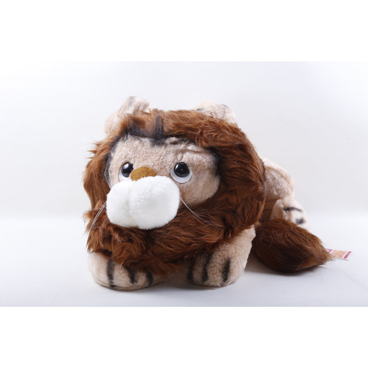 Kamar, Rare, Floppy Lion, Lying, Brown, Soft, Plush, Doll, Toy, Stuffed Animal, Vintage, ~ 20-01-525