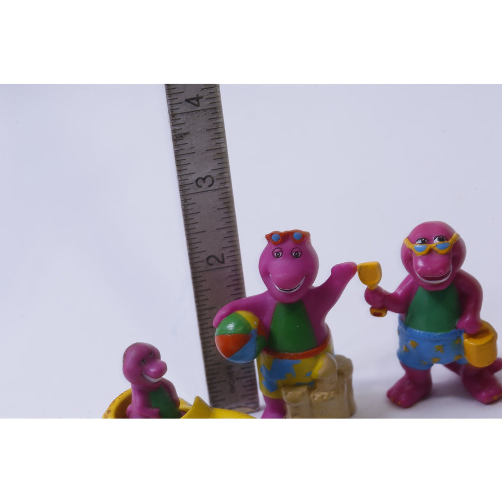 Lions Group, Barney The Dinosaur, 1993, PVC Lot, Toys Small, PVC Figure, Lot, Vintage, Toy, Collectible, , 250212-WH 142