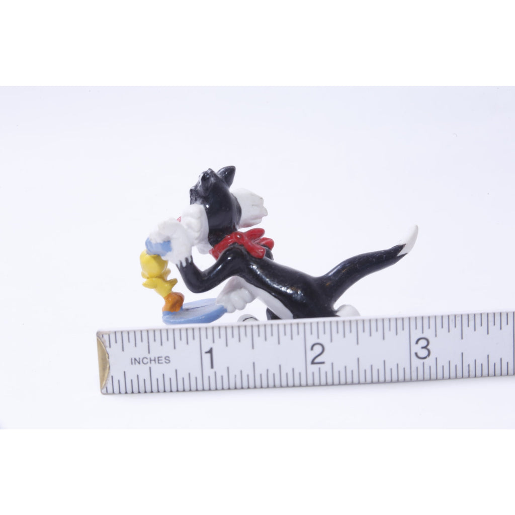 Applause Looney Tunes, Sylvester the Cat, Tweety, Bird, 3", PVC Figure, Cartoon, Little, Figurine, Toy, Vintage, ~ 20-17-580