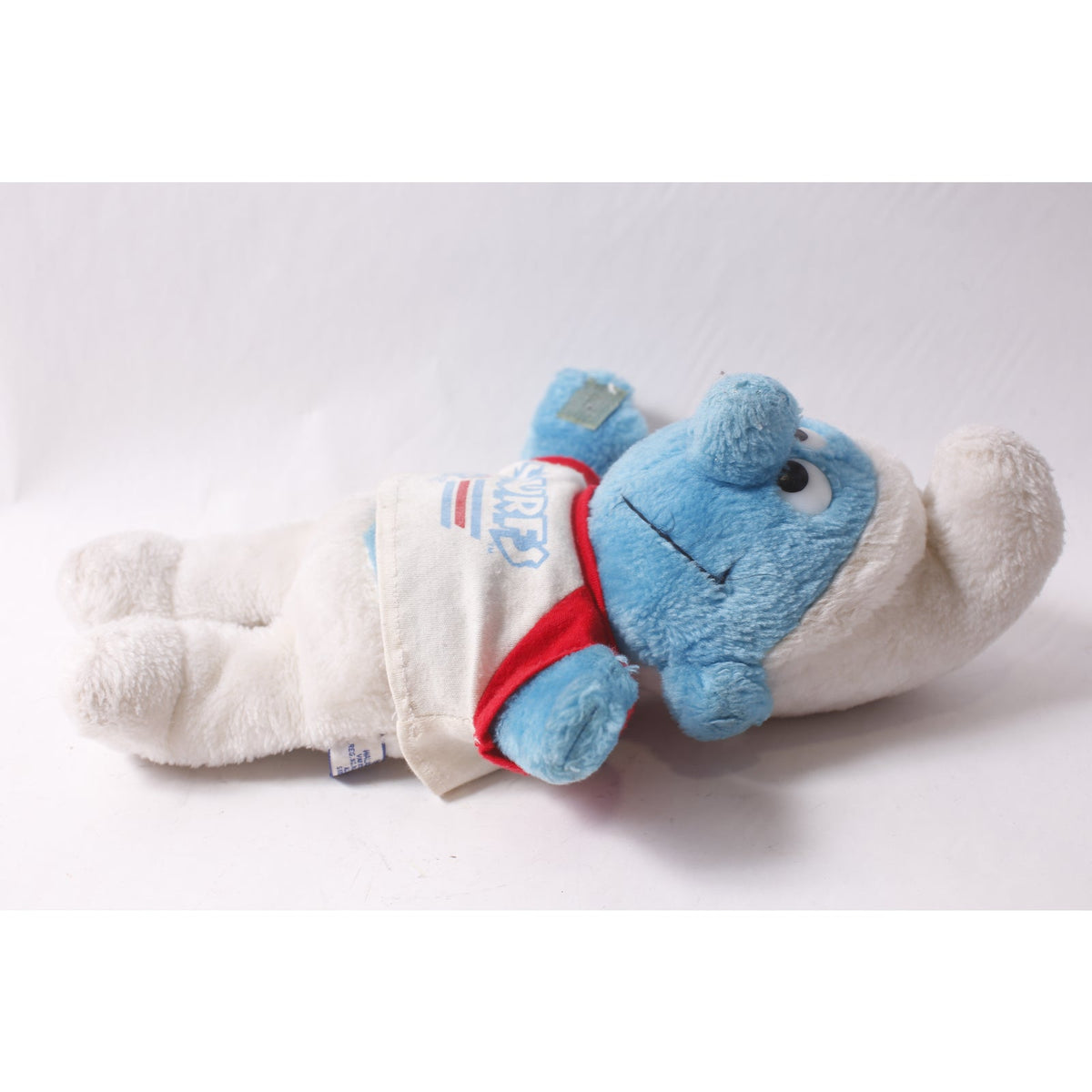 Peyo Smurfs Football Player Plush No 10 Shirt Soft Toy Incomplete~ 260427-WH M-07-06