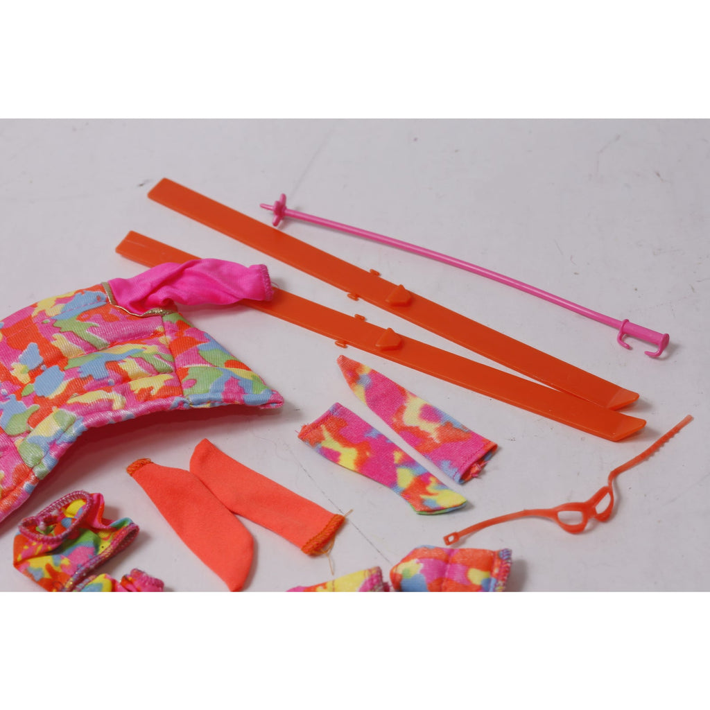 1991 Barbie Ski Fun Fashion Lot Mattel Vintage Winter Doll Clothing ~ 260618-WH 1120