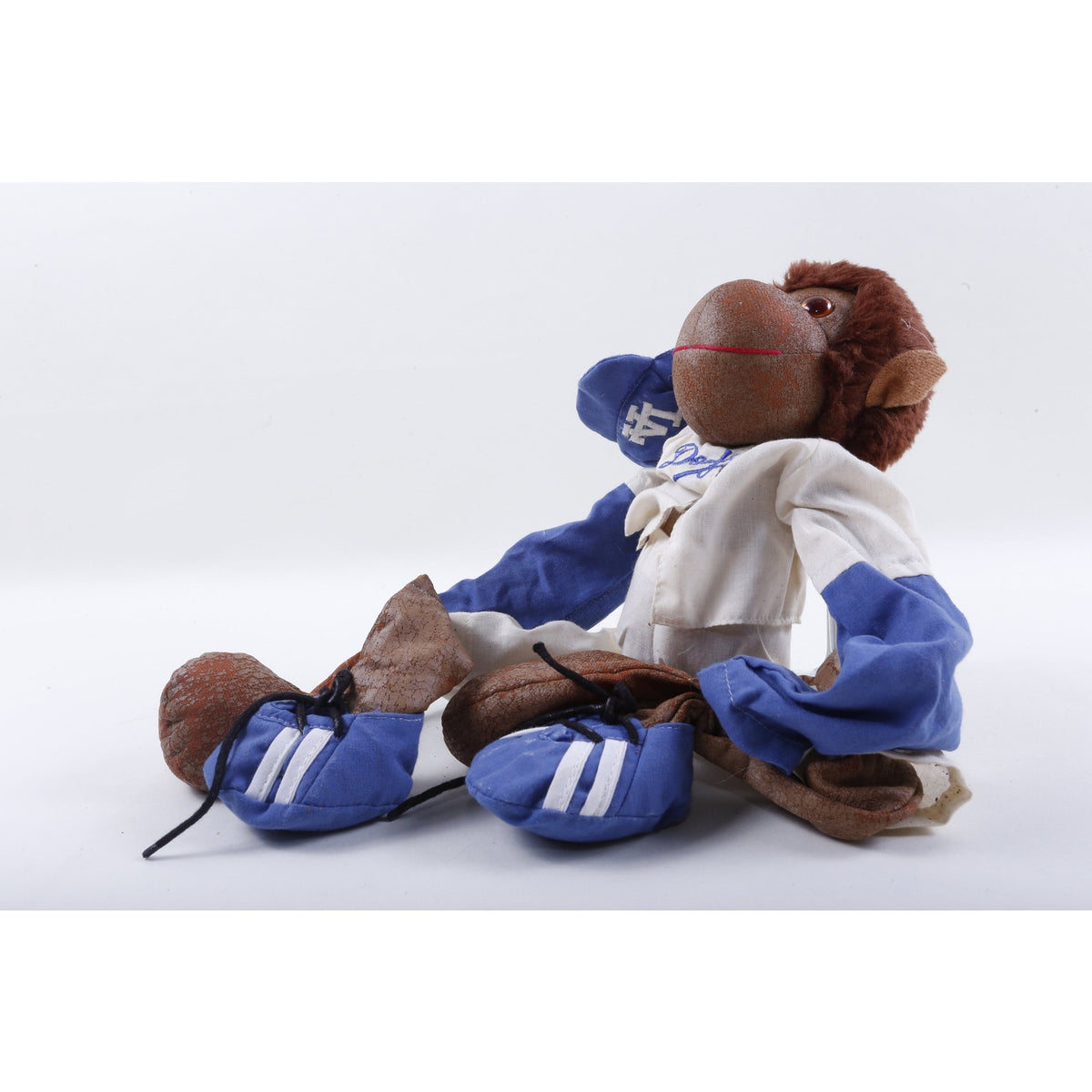 Kamar, Rare, Prototype, Sample, OOAK, hand made, Los Angeles Dodgers, Monkey, Baseball, MLB, Plush, Soft, Toy, Stuffed Animal, ~20-01-240