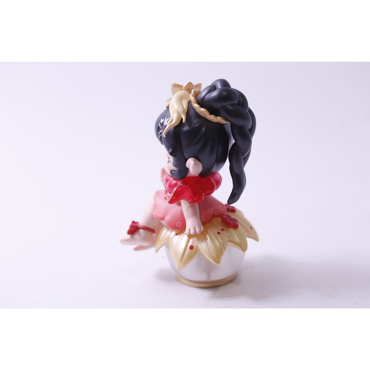 Pinyun, FLORA Compendium Of Materia Medica, Blind Box, Girls Sitting On Bubble PVC Figure, Vintage, Toy, Collectible, , 250605-WH 214