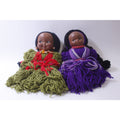 Native American, Yarn Dolls, Hand Made, Art Toy, Displayable, Collectible, Cultural Craft, ~ 250521-WH 535