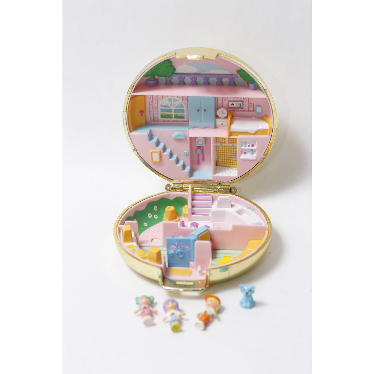 Japan Bandai Angel Pocket Polly's Flat Compact Playset ~ 260921-WH 1169