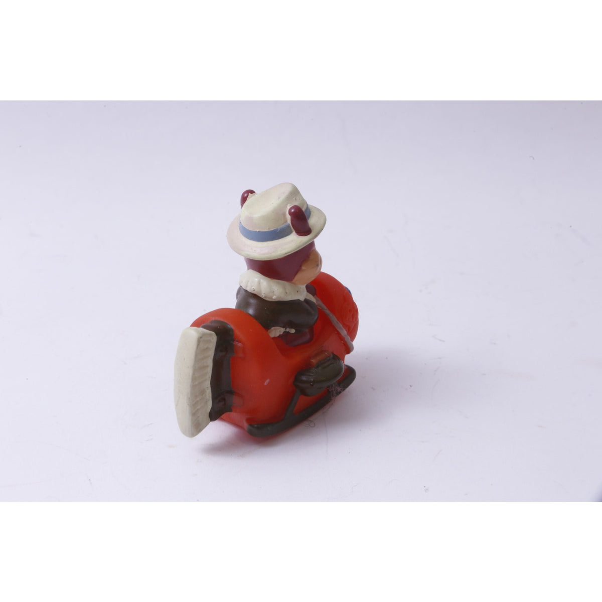 Disney, Chip 'n Dale, Rescue Rangers, Chip in Sledge, PVC, Figure, Cartoon, Chipmunk, Animal, Toy, Vintage, Collectible, ~ 20-01-939