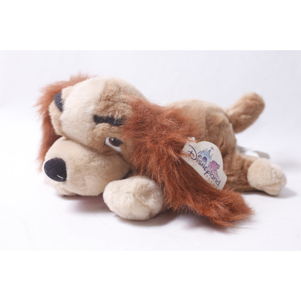 Disneyland Resort Lady and the Tramp Lady Laying Down 12" Plush Toy ~ 260507-WH 642