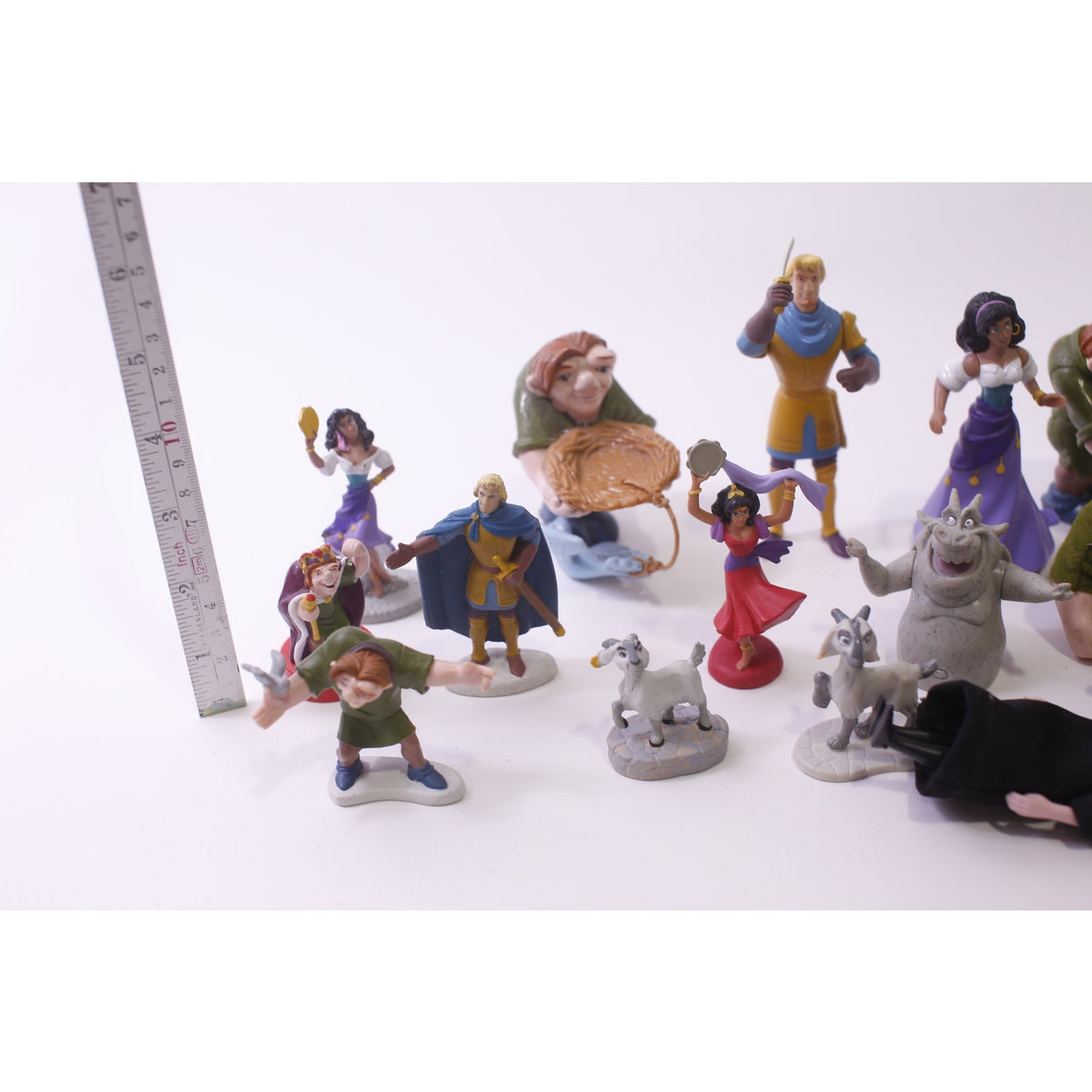Disney, The Hunchback of Notre Dame, Small, PVC Figure, Lot, Vintage, Movie, Toy, ~ 251222-WH 871