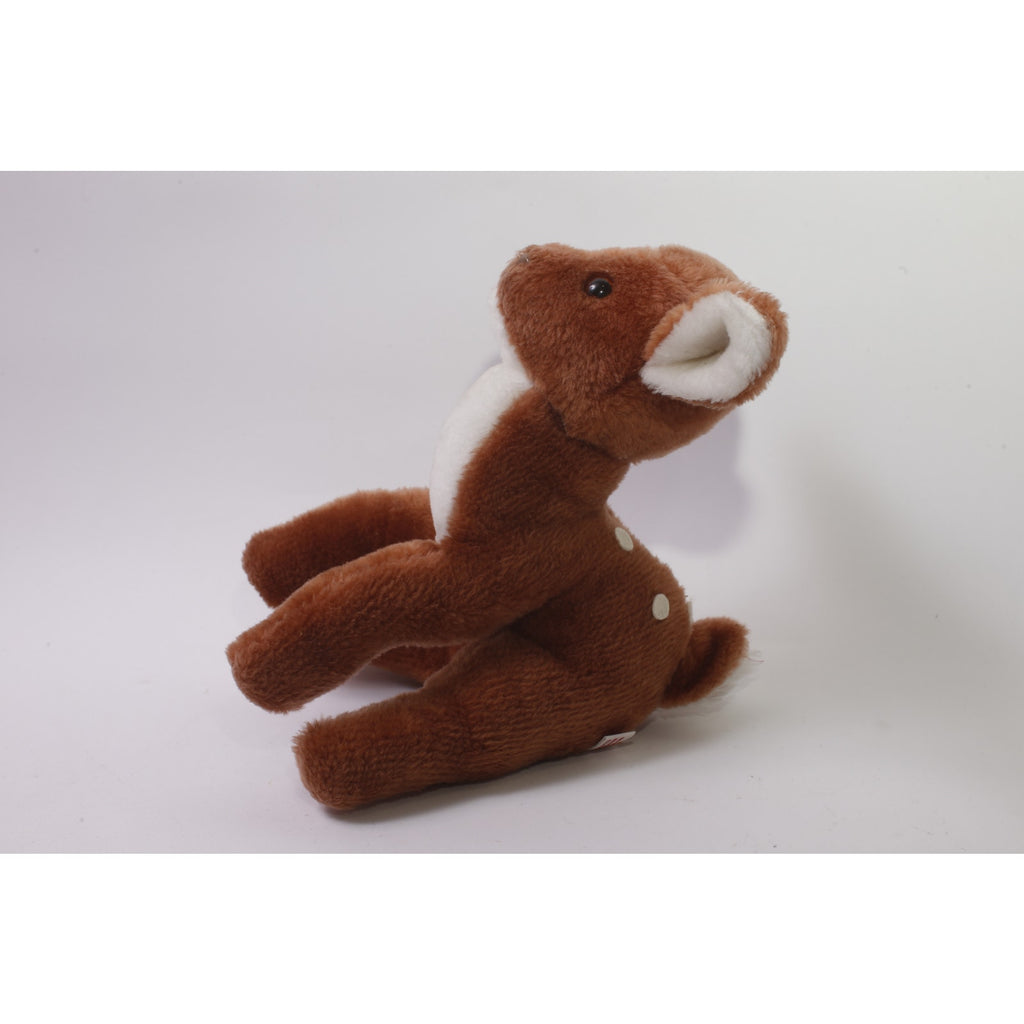 Kamar, Fawn, Deer, Plush, Brown with White Spots, Stuffed Animal, Vintage, ~ 260129-WH 61