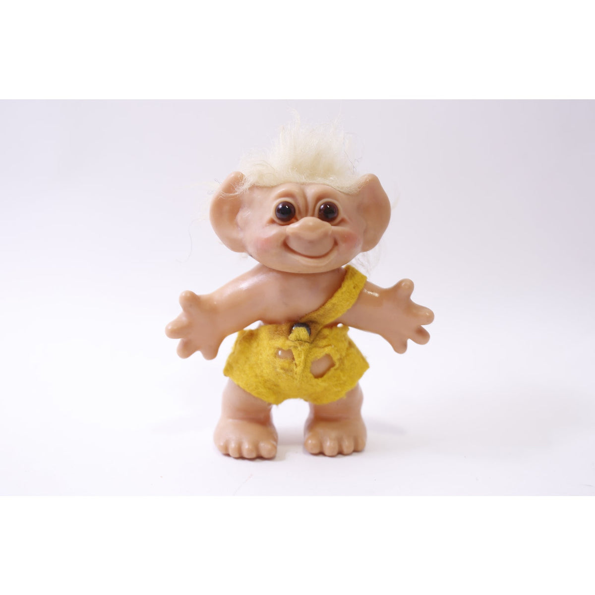1960s, Thomas Dam, Troll, Caveman, Dressed, Retro, Toy Figure, Collectible, ~ 251008-WH 1364