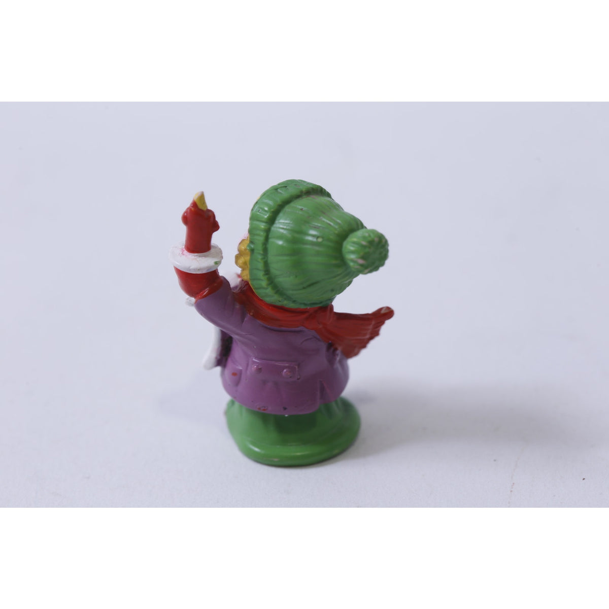 Russ Berrie, PVC, Christmas, Choir, 1985, Holding Candle. PVC Figure, Vintage, Toy, Collectible, , 250226-WH M-23-08