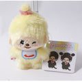 Sekiguchi Monchhichi Yellow Plush Keychain Japan Collectible ~ 260710-WH 1384